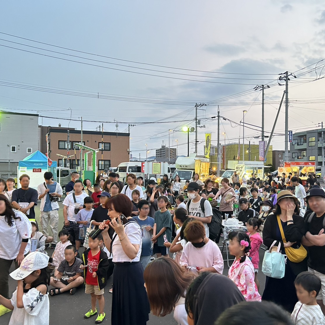 ビンゴ大会の参加者の方々
